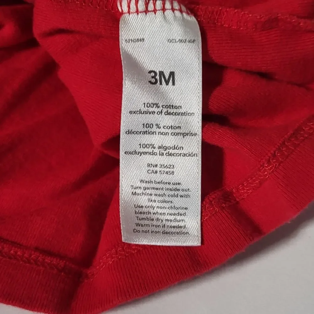 Just One You by Carter's Baby Boys Red Short Sleeve League MVP Champ Tee Size 3M